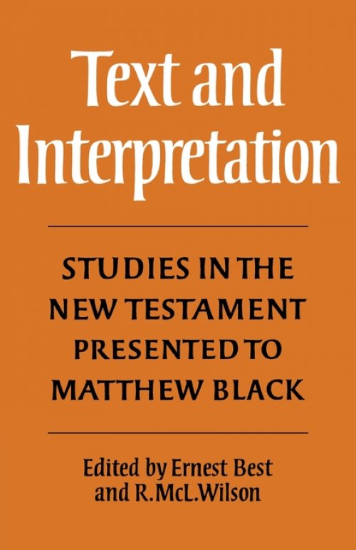 Text and Interpretation