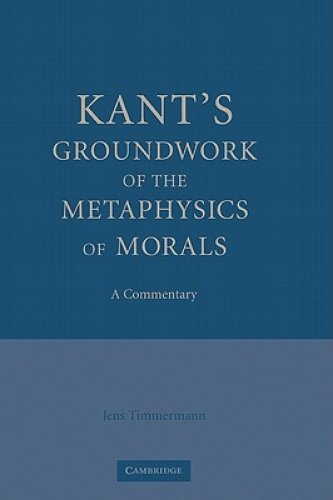 Kant's Groundwork of the Metaphysics of Morals