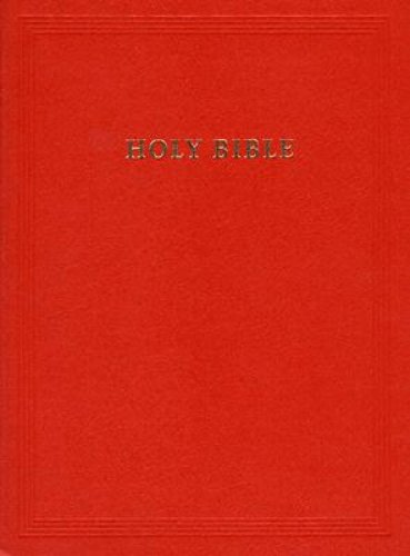 REB Lectern Bible with Apocrypha: Red, imitation leather