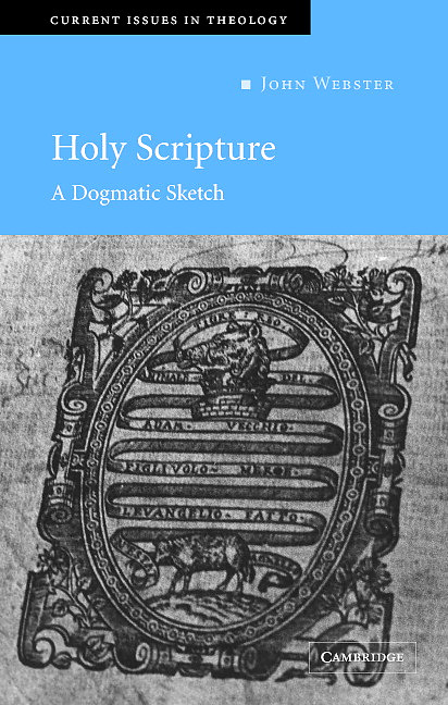 Holy Scripture: A Dogmatic Sketch