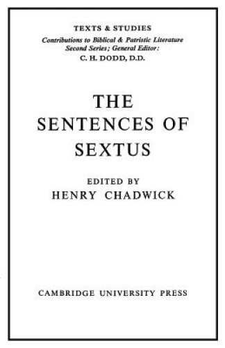 The Sentences of Sextus