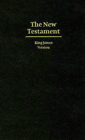 KJV Giant Print New Testament: Hardback