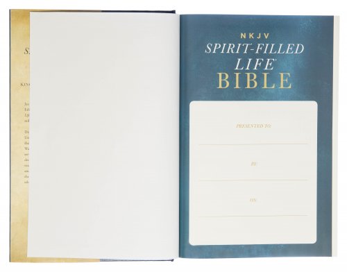 NKJV Spirit-Filled Life Bible Third Edition, Blue, Hardback, Word Studies, Kingdom Dynamics Notes, Thematic Charts, Guided Prayers, Book Introductions, Outlines, Study Notes