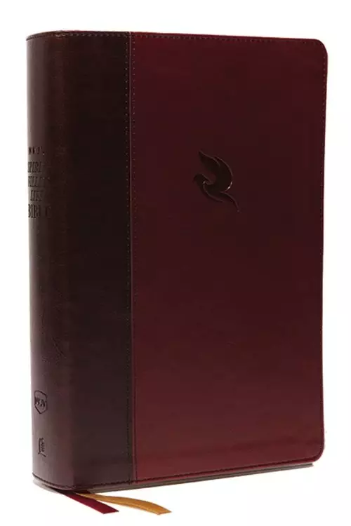 NKJV, Spirit-Filled Life Bible, Third Edition, Leathersoft, Burgundy, Red Letter, Comfort Print