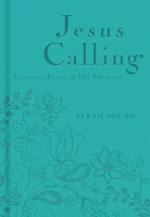 Jesus Calling  Deluxe Edition Teal Cover