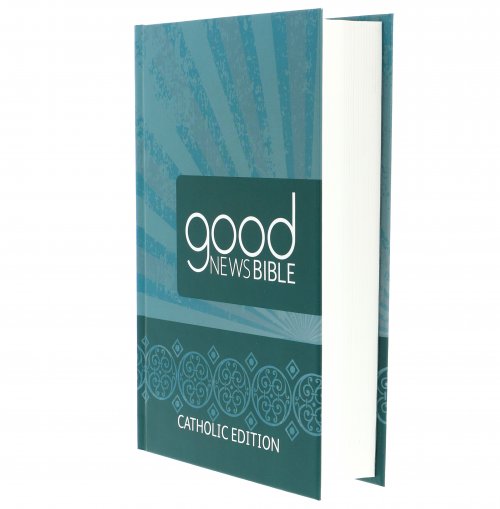 Good News Bible – Catholic Edition, Blue, Hardback, Compact, Anglicised, Church Pew Bible, Illustrated, Maps, Book Introductions