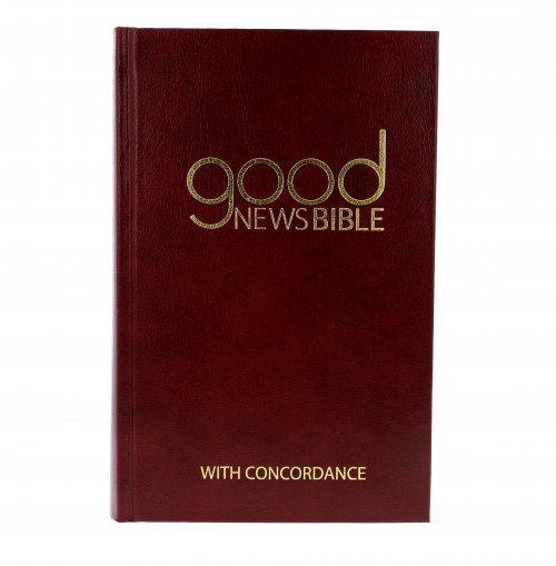 Good News Pew Bible, Burgundy, Hardback, Concordance, Introductions, References, Maps, Word List