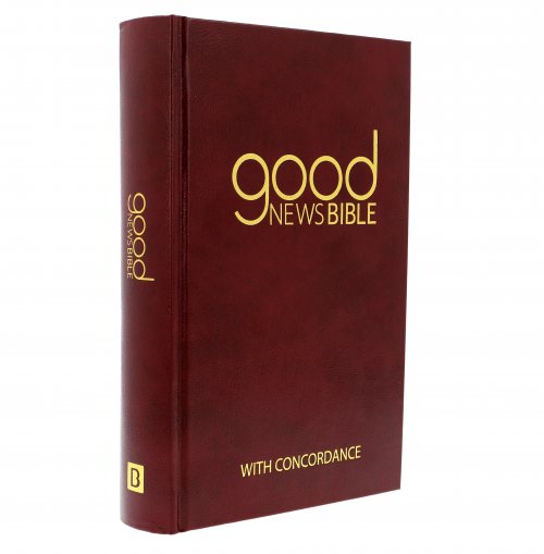 Good News Pew Bible, Burgundy, Hardback, Concordance, Introductions, References, Maps, Word List