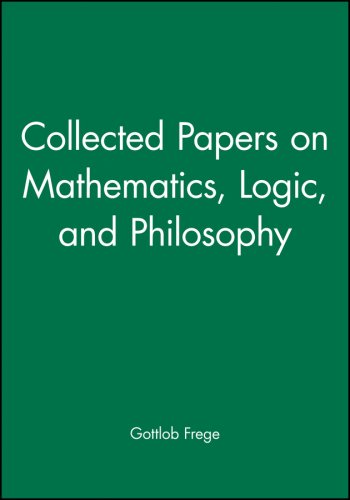 Collected Papers On Mathematics, Logic, And Philosophy