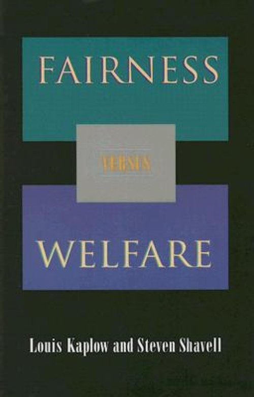 Fairness Versus Welfare