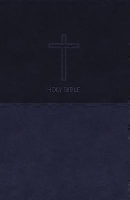 NKJV Value Thinline Bible, Standard Print, Imitation Leather, Blue, Red Letter Edition