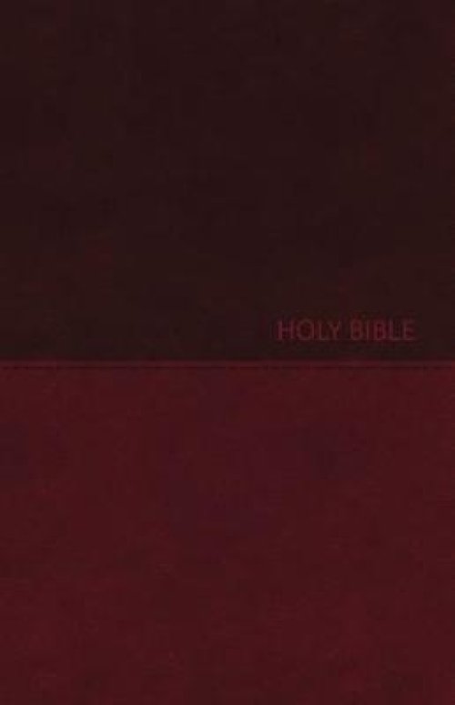 NKJV Value Thinline Bible, Compact, Imitation Leather, Burgundy, Red Letter Edition