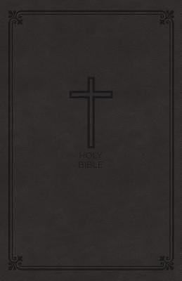 NKJV, Value Thinline Bible, Large Print, Imitation Leather, Black, Red Letter Edition