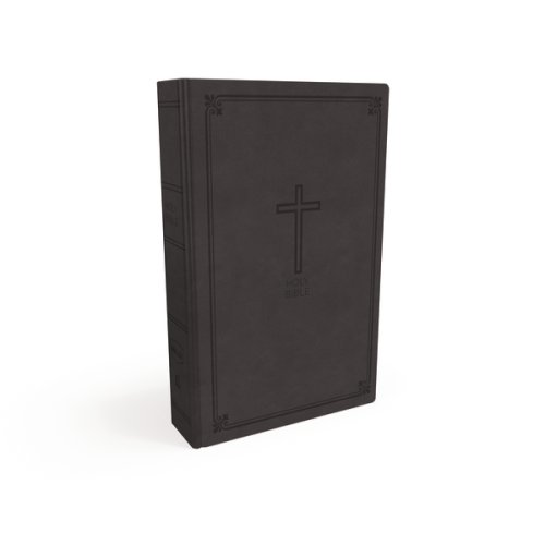 NKJV, Value Thinline Bible, Large Print, Imitation Leather, Black, Red Letter Edition