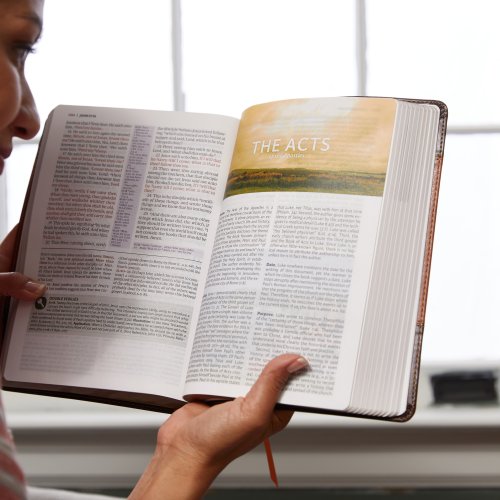 The King James Study Bible, Bonded Leather, Burgundy, Full-Color Edition