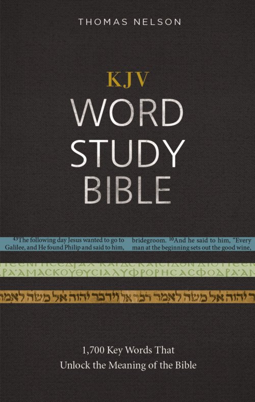 KJV, Word Study Bible, Hardcover, Red Letter