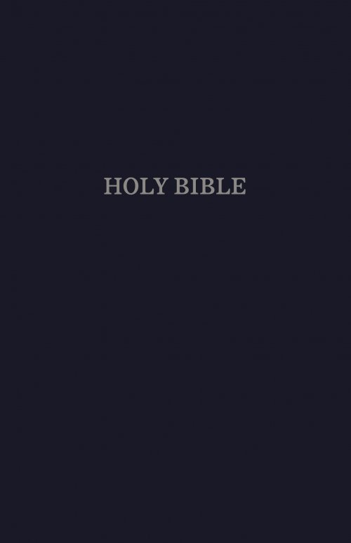 KJV, Pew Bible, Hardcover, Blue, Red Letter Edition