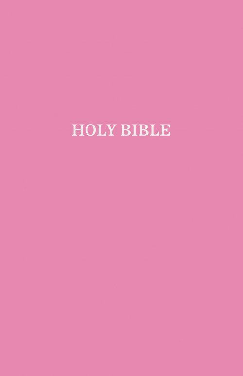 KJV, Gift and Award Bible, Imitation Leather, Pink, Red Letter Edition