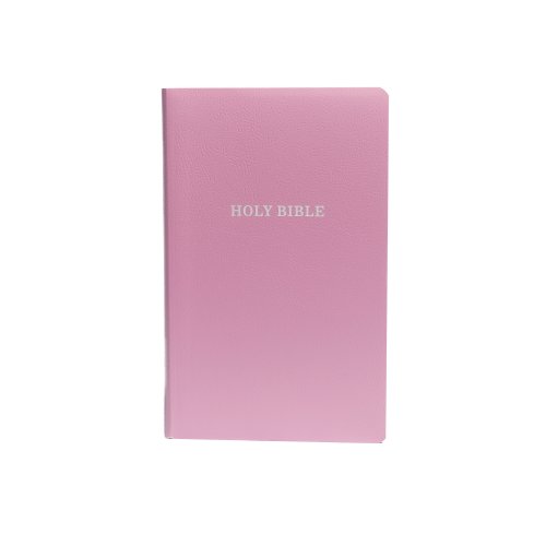 KJV, Gift and Award Bible, Imitation Leather, Pink, Red Letter Edition