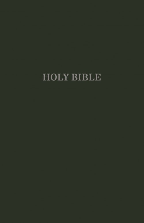 KJV, Gift and Award Bible, Imitation Leather, Green, Red Letter Edition