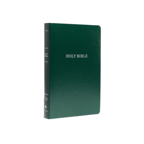 KJV, Gift and Award Bible, Imitation Leather, Green, Red Letter Edition