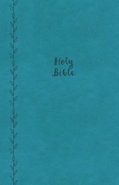 KJV, Value Thinline Bible, Compact, Imitation Leather, Blue, Red Letter Edition