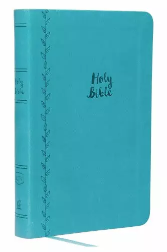 KJV, Value Thinline Bible, Large Print, Imitation Leather, Blue, Red Letter Edition