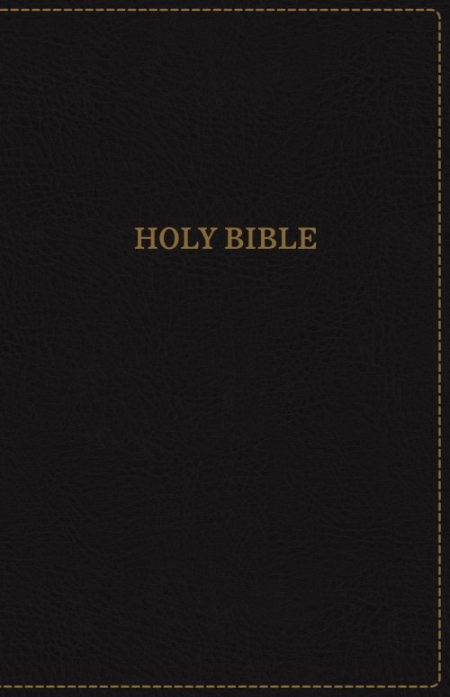 KJV, Thinline Bible, Standard Print, Imitation Leather, Black, Red Letter Edition