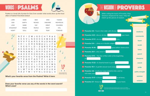 Bible Infographics for Kids Activity Book