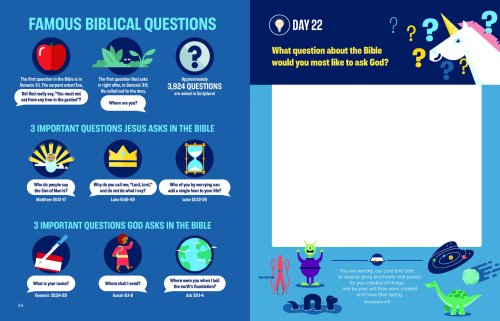 Bible Infographics for Kids Adventure Journal