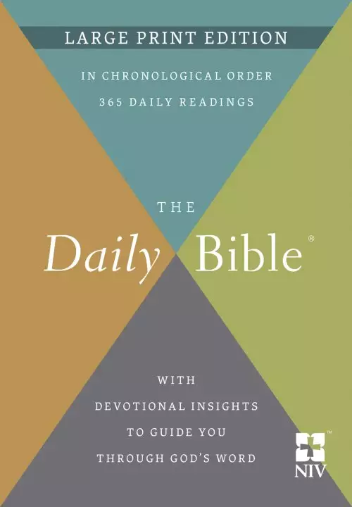 The Daily Bible NIV Large Print Edition