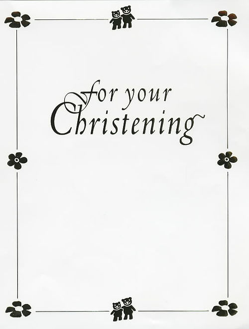 For Your Christening