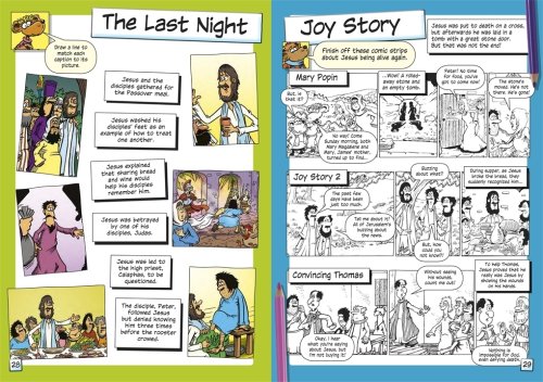 The Lion Kids Bible Comic Activity Book