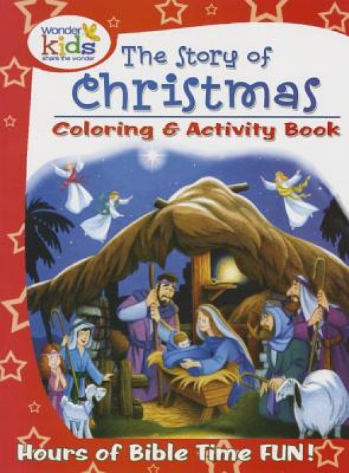 The Story of Christmas Coloring and Activity Book