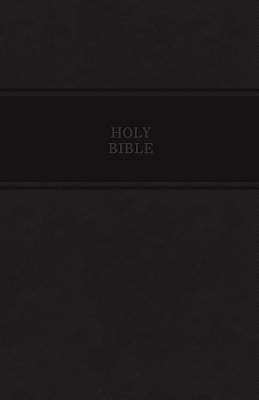 KJV, Reference Bible, Personal Size Giant Print, Imitation Leather, Black, Red Letter Edition