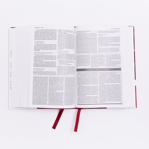 NKJV Study Bible, Leathersoft, Brown, Red Letter Edition, Comfort Print