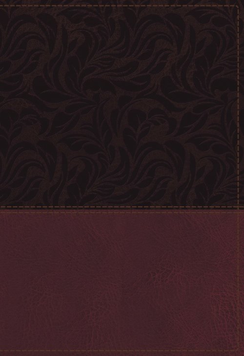 NKJV Study Bible, Leathersoft, Red, Full-Color,  Indexed, Comfort Print