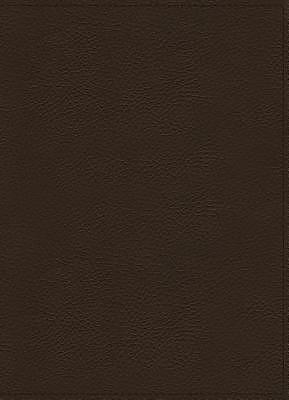 NKJV, Wiersbe Study Bible, Genuine Leather, Brown, Red Letter, Comfort Print