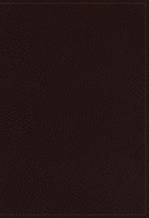 The NKJV, Open Bible, Brown Leathersoft, Red Letter, Comfort Print (Thumb Indexed)