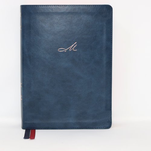 NKJV, MacArthur Study Bible, 2nd Edition, Leathersoft, Blue, Comfort Print