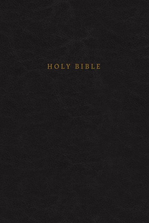 NET Bible, Pew and Worship, Hardcover, Black, Comfort Print