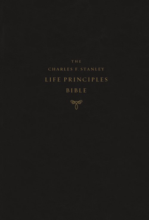 NASB, Charles F. Stanley Life Principles Bible, 2nd Edition, Hardcover, Comfort Print