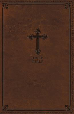 KJV Holy Bible: Thinline, Brown Leathersoft, Red Letter, Comfort Print: King James Version