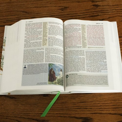 Evangelical Study Bible: Christ-centered. Faith-building. Mission-focused. (NKJV, Hardcover, Red Letter, Large Comfort Print)