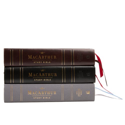 NASB, MacArthur Study Bible, 2nd Edition, Hardcover, Gray, Comfort Print