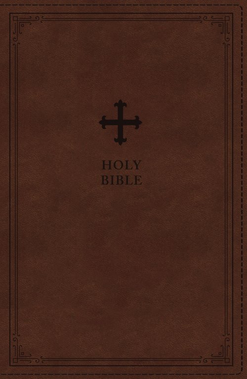 NRSV Catholic Edition Gift Bible, Brown Leathersoft (Comfort Print, Holy Bible, Complete Catholic Bible, NRSV CE)