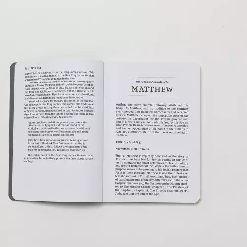 NKJV Bible Journal - Matthew, Paperback, Comfort Print