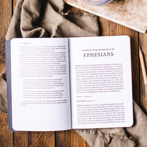 NKJV Bible Journal - Ephesians, Paperback, Comfort Print