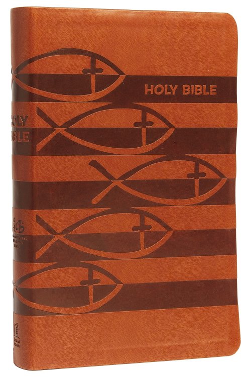 International Children's Bible (ICB) Holy Bible, Leathersoft, Brown