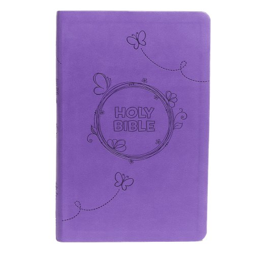 International Children's Bible (ICB) Holy Bible, Leathersoft, Purple